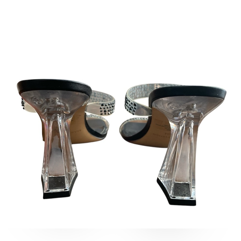 Marc Fisher Anlita Elegant Black Studded Heels - Picture 4 of 4